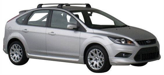 Багажник Whispbar FlushBar для Ford Focus, 5 Door Hatch 2008 - 2011 со штатными местами