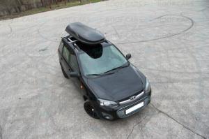 Автобокс - багажник на крышу COSMO 210  218х73х32 см., 485 литров