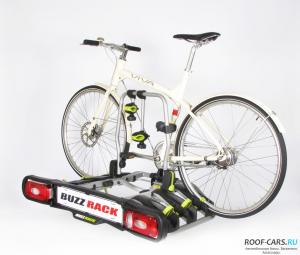 Велобагажник на фаркоп Buzzrack Runner SPARK для перевозки 2 или 3 велосипедов