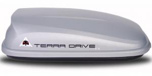 Автобокс-багажник TERRA DRIVE 320  Размеры: 134x86x37 см. Объем: 320 л.  Одностороннее открытие