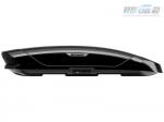 Автобокс Broomer Venture  (XL) 2130х890х420 на 500 литров с 2-ух сторонним открытием Белый глянец+Крабы
