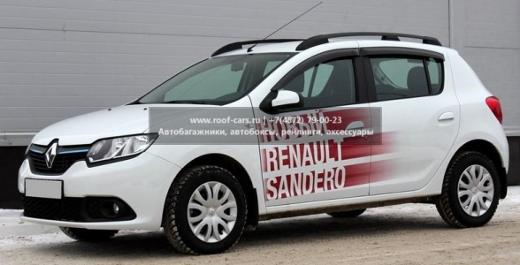 Рейлинги на крышу APS Renault Sandero II 2014+